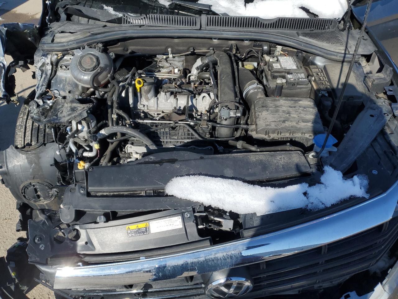 2019 Volkswagen Jetta VIN 3VWC57BU0KM114987 Copart auction photo, front end damage thumbnail 11