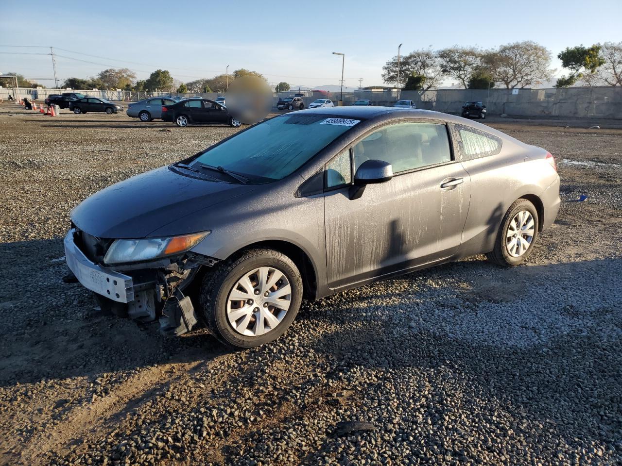 2012 Honda Civic VIN 2HGFG3B55CH558136