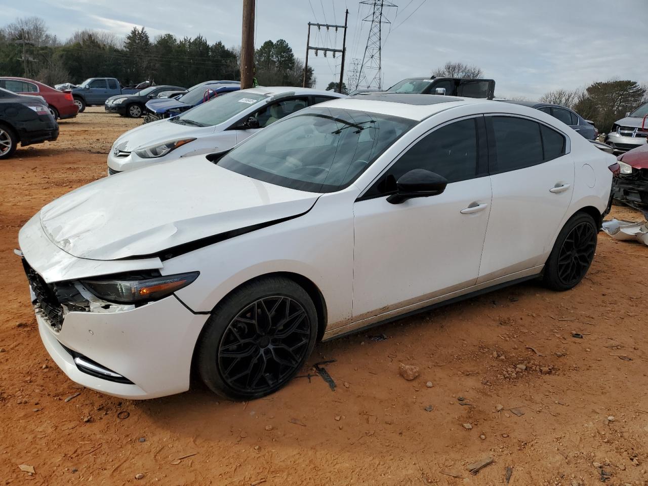 2021 Mazda 3 VIN JM1BPBEY7M1326022