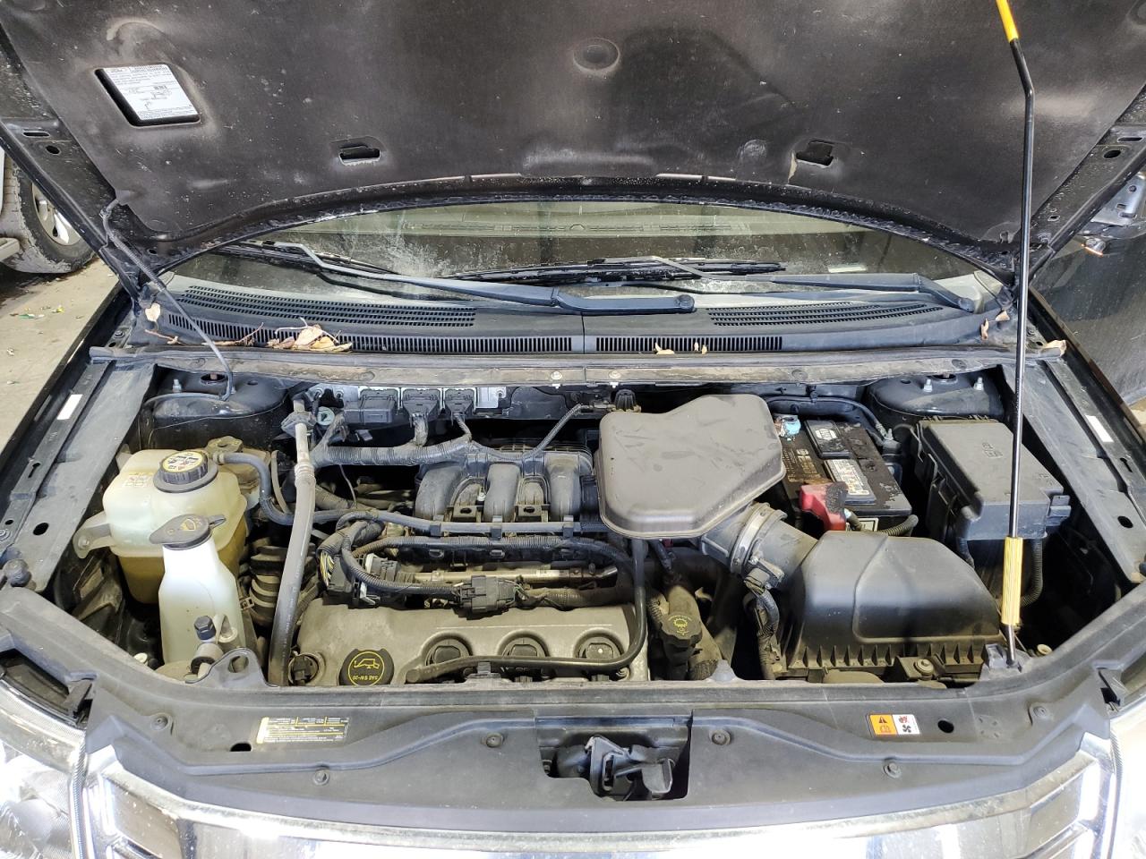 2007 Ford Edge VIN 2FMDK49C97BB08556 Copart auction photo, side / rear end damage thumbnail 12