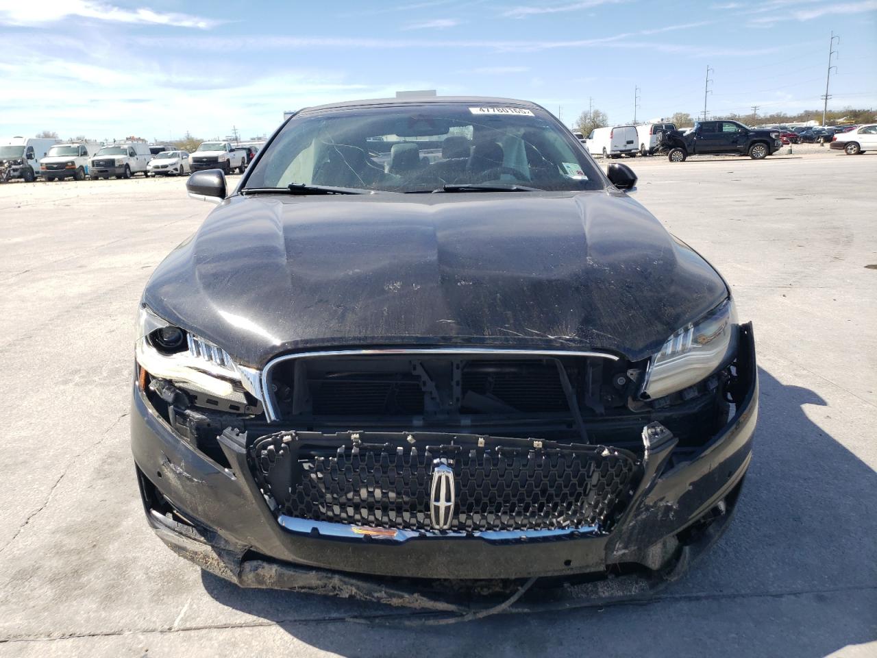 2020 Lincoln MKZ VIN 3LN6L5E98LR608595 Copart auction photo, all over damage thumbnail 5