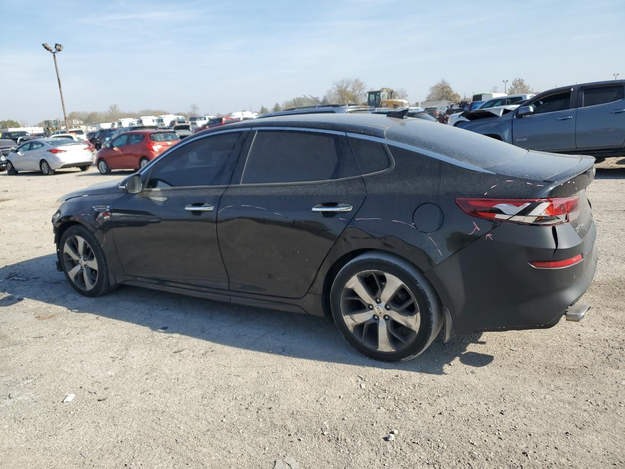 2019 KIA Optima VIN 5XXGT4L3XKG280613 Copart auction photo, front end / minor dent/scratches damage thumbnail 2