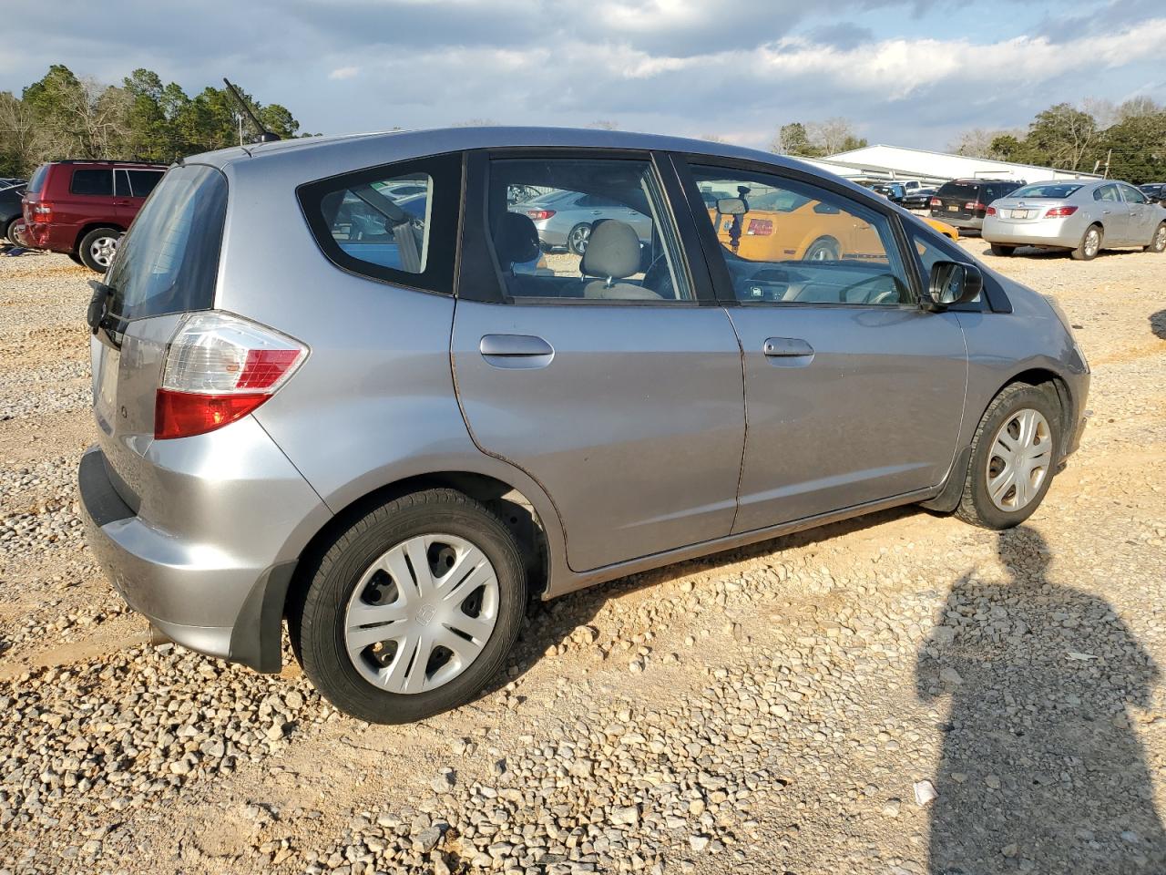 2010 Honda Fit VIN JHMGE8G2XAS015776 Copart auction photo, rear end damage thumbnail 3
