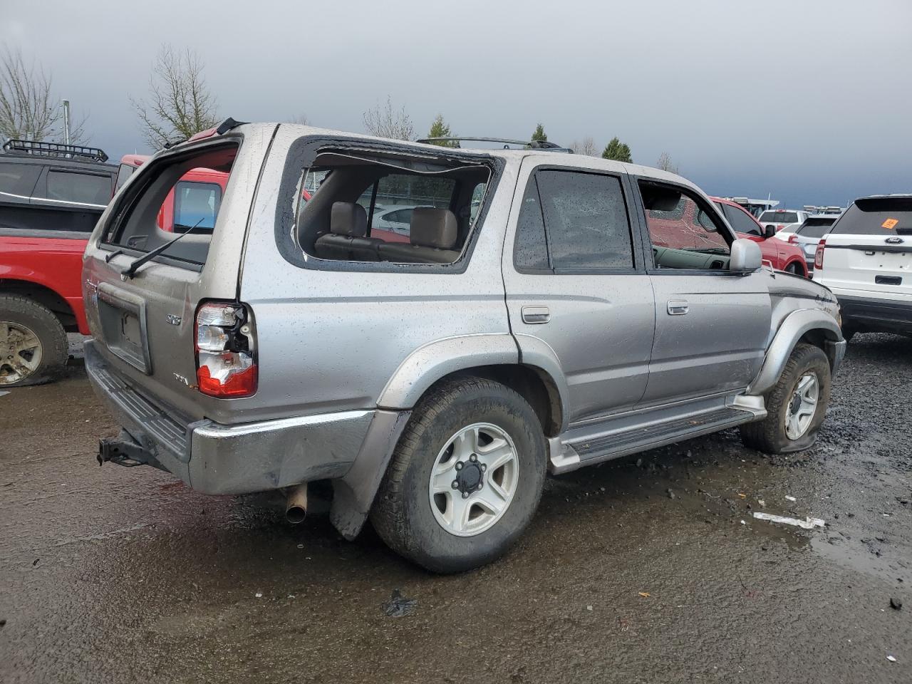 2001 Toyota 4Runner VIN JT3GN86R110193284 Copart auction photo, all over damage thumbnail 3