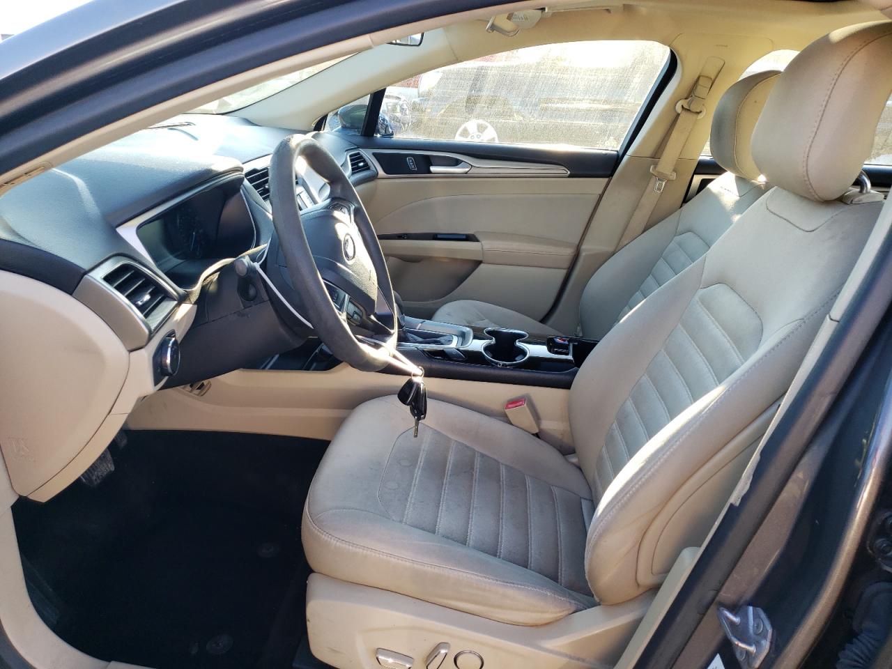2014 Ford Fusion VIN 1FA6P0H71E5386998 Copart auction photo, rear end damage thumbnail 7