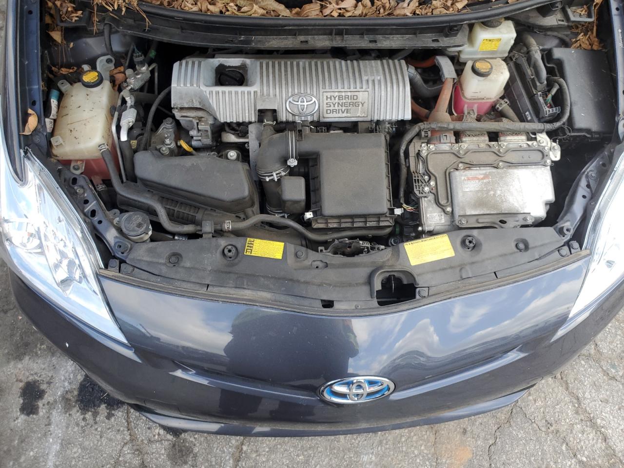2012 Toyota Prius VIN JTDKN3DU6C5452826 Copart auction photo, water/flood / side damage thumbnail 11