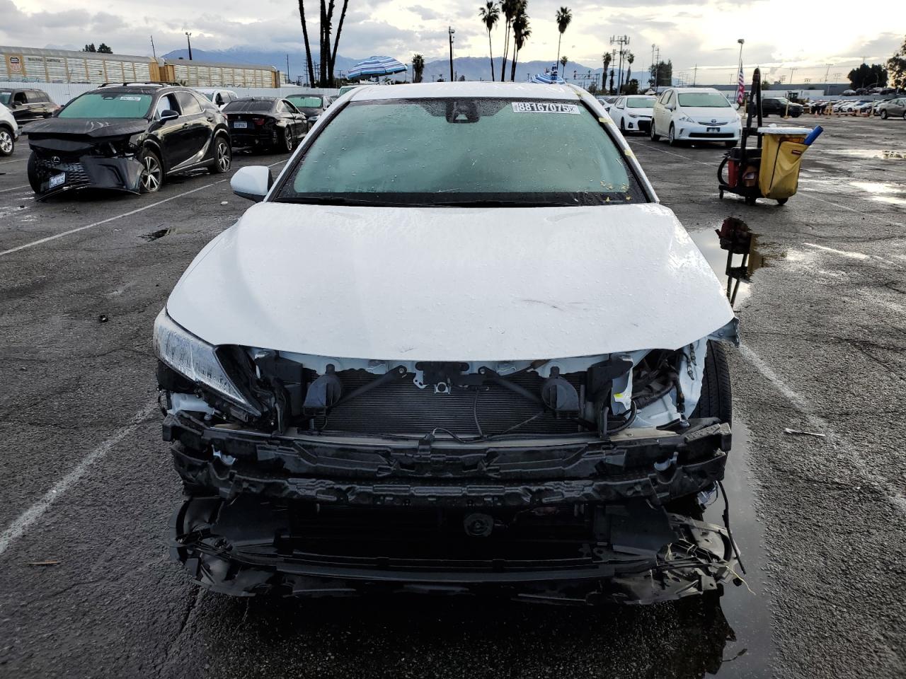 2023 Toyota Camry VIN 4T1C31AK2PU057826 Copart auction photo, front end / side damage thumbnail 5