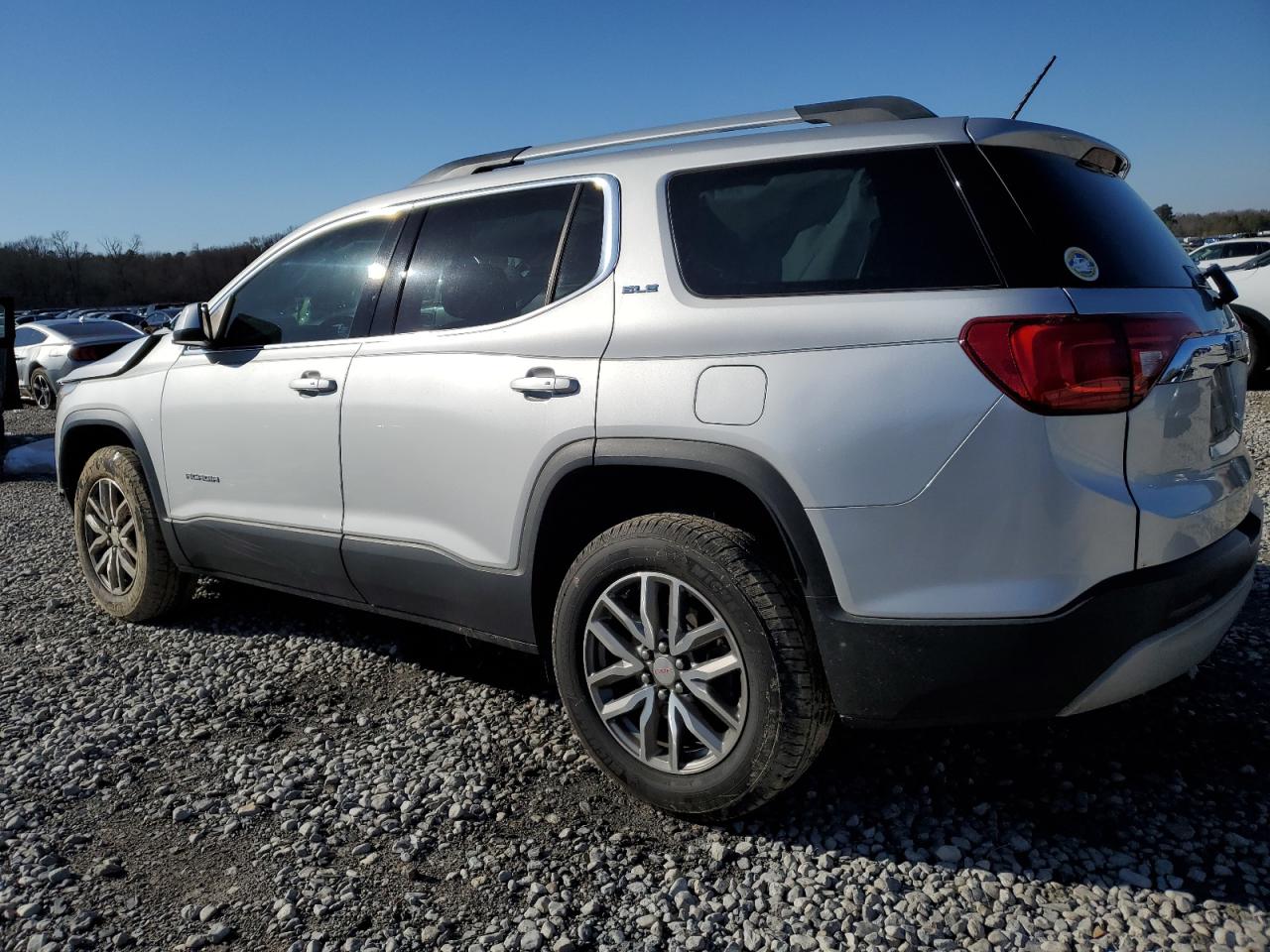 2019 GMC Acadia VIN 1GKKNLLA9KZ266801 Copart auction photo, front end / side damage thumbnail 2