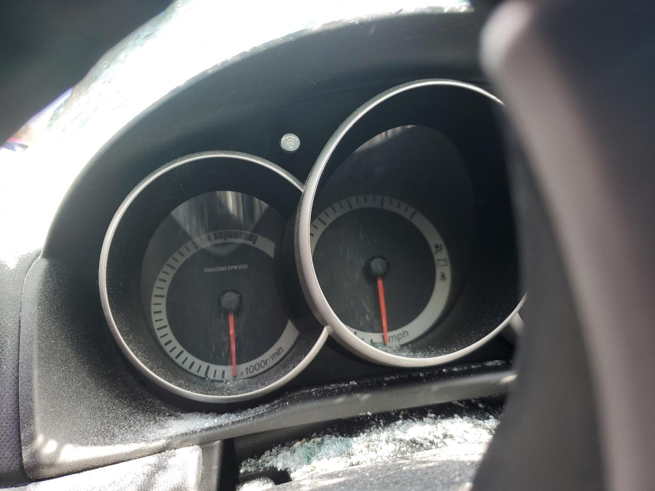 2008 Mazda 3 VIN JM1BK34L681873721 Copart auction photo, all over damage thumbnail 9