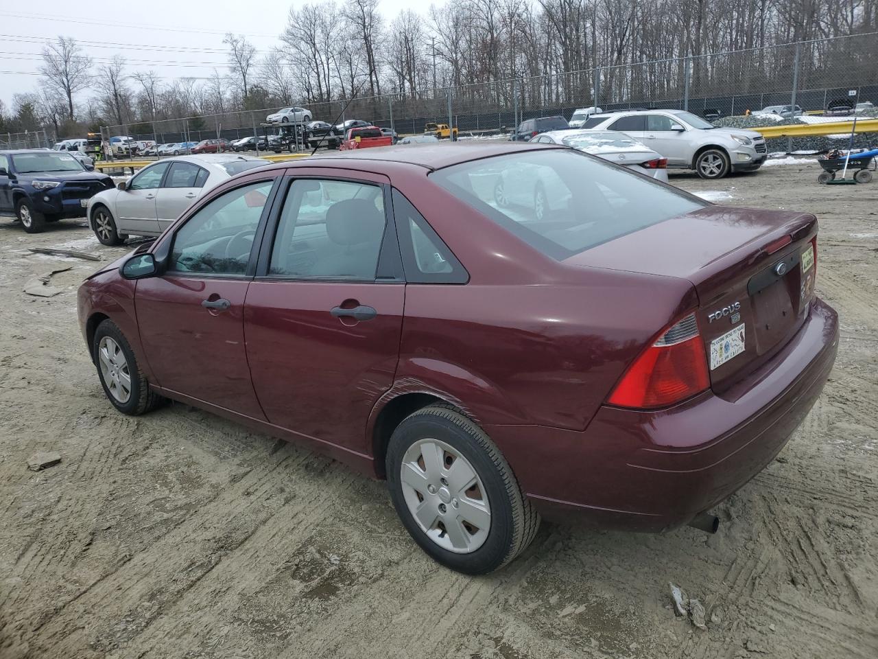 2007 Ford Focus VIN 1FAFP34N37W293175 Copart auction photo, front end damage thumbnail 2