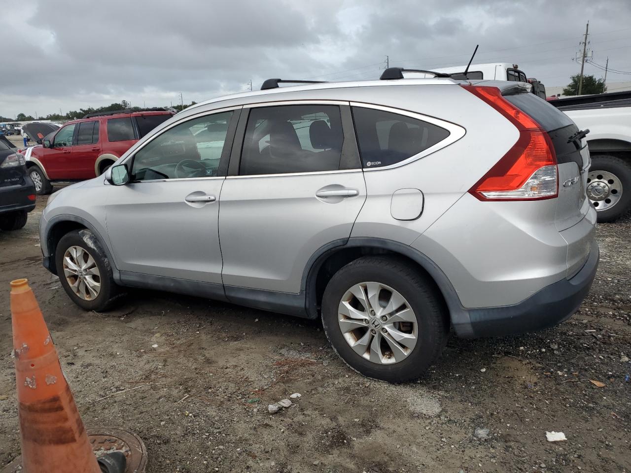 2012 Honda CR-V VIN 5J6RM4H79CL031216 Copart auction photo, mechanical damage thumbnail 2
