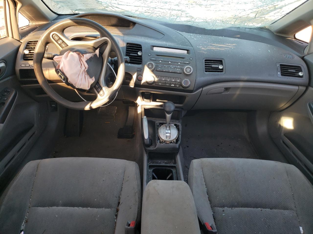 2011 Honda Civic VIN 19XFA1F81BE023520 Copart auction photo, all over damage thumbnail 8