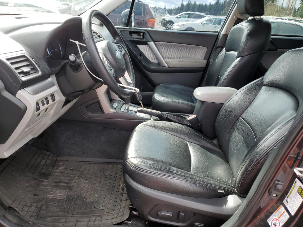 2018 Subaru Forester VIN JF2SJAGC7JH466959 Copart auction photo, side / front end damage thumbnail 7