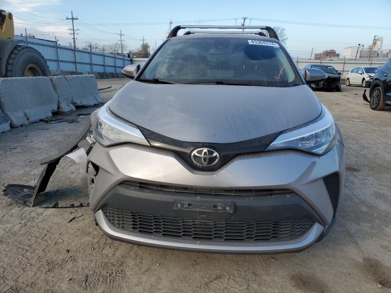 2020 Toyota C-HR VIN JTNKHMBX8L1075185 Copart auction photo, front end / minor dent/scratches damage thumbnail 5