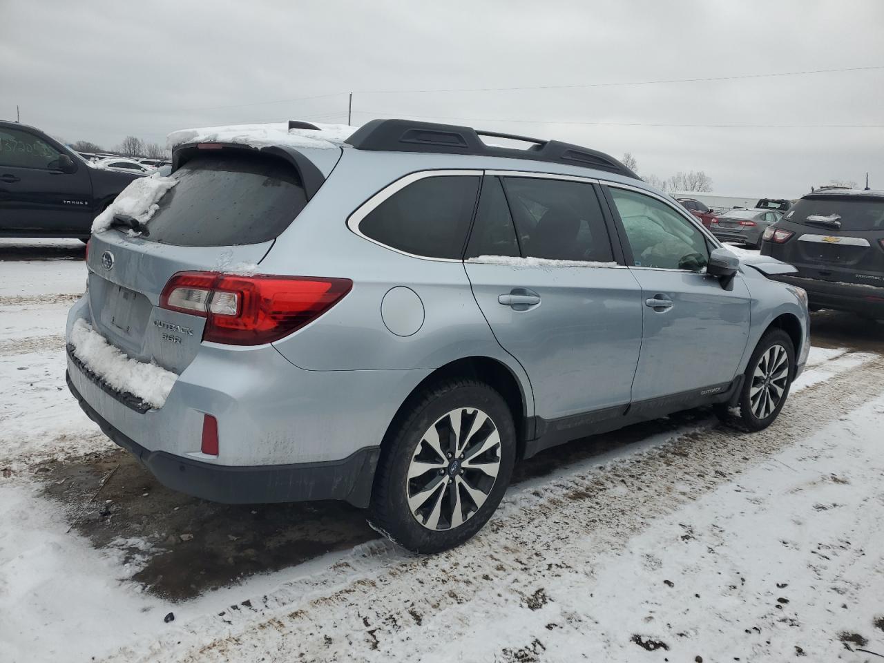 2017 Subaru Outback VIN 4S4BSENC2H3434333 Copart auction photo, front end damage thumbnail 3