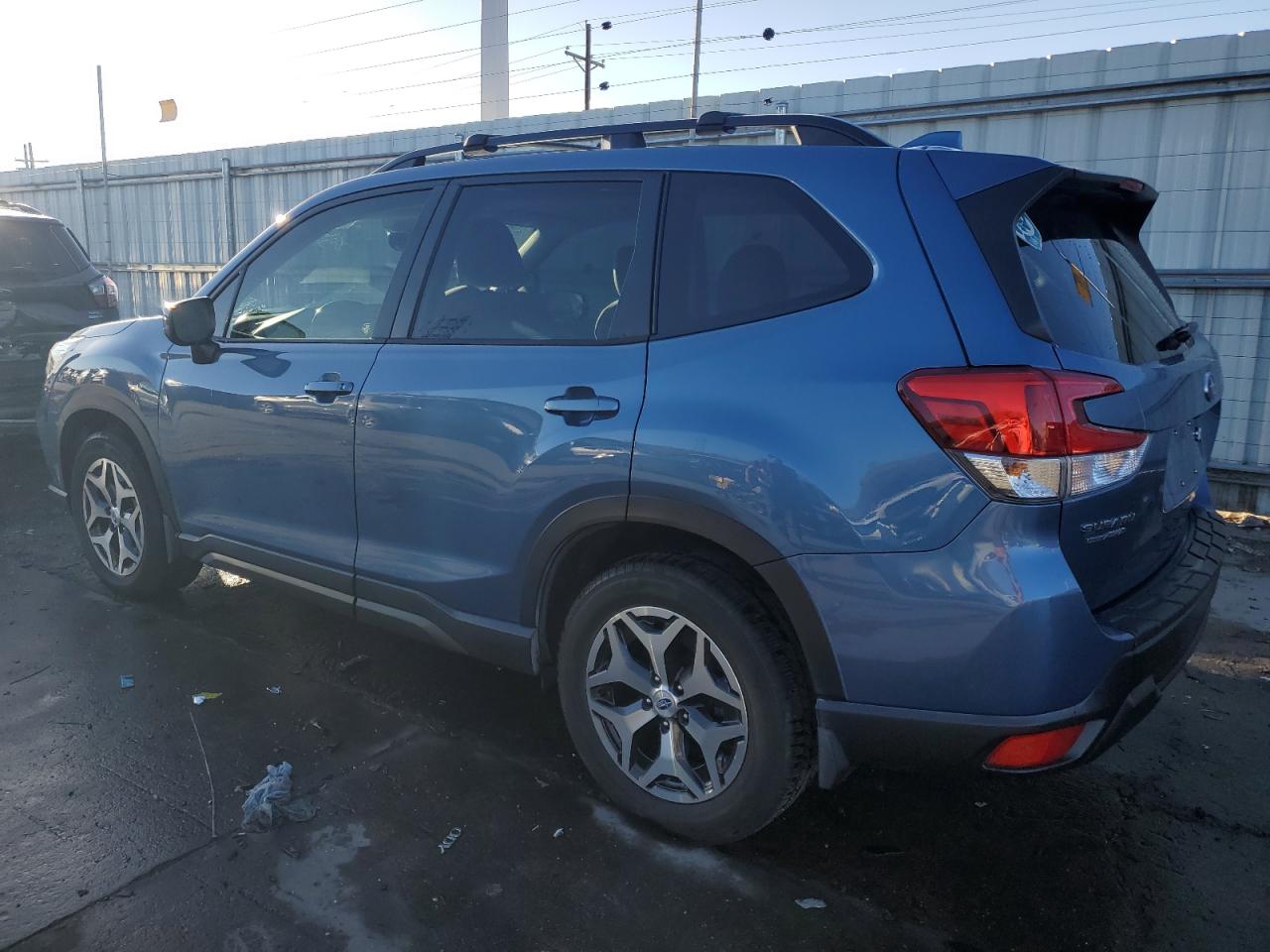 2019 Subaru Forester VIN JF2SKAECXKH536942 Copart auction photo, side damage thumbnail 2