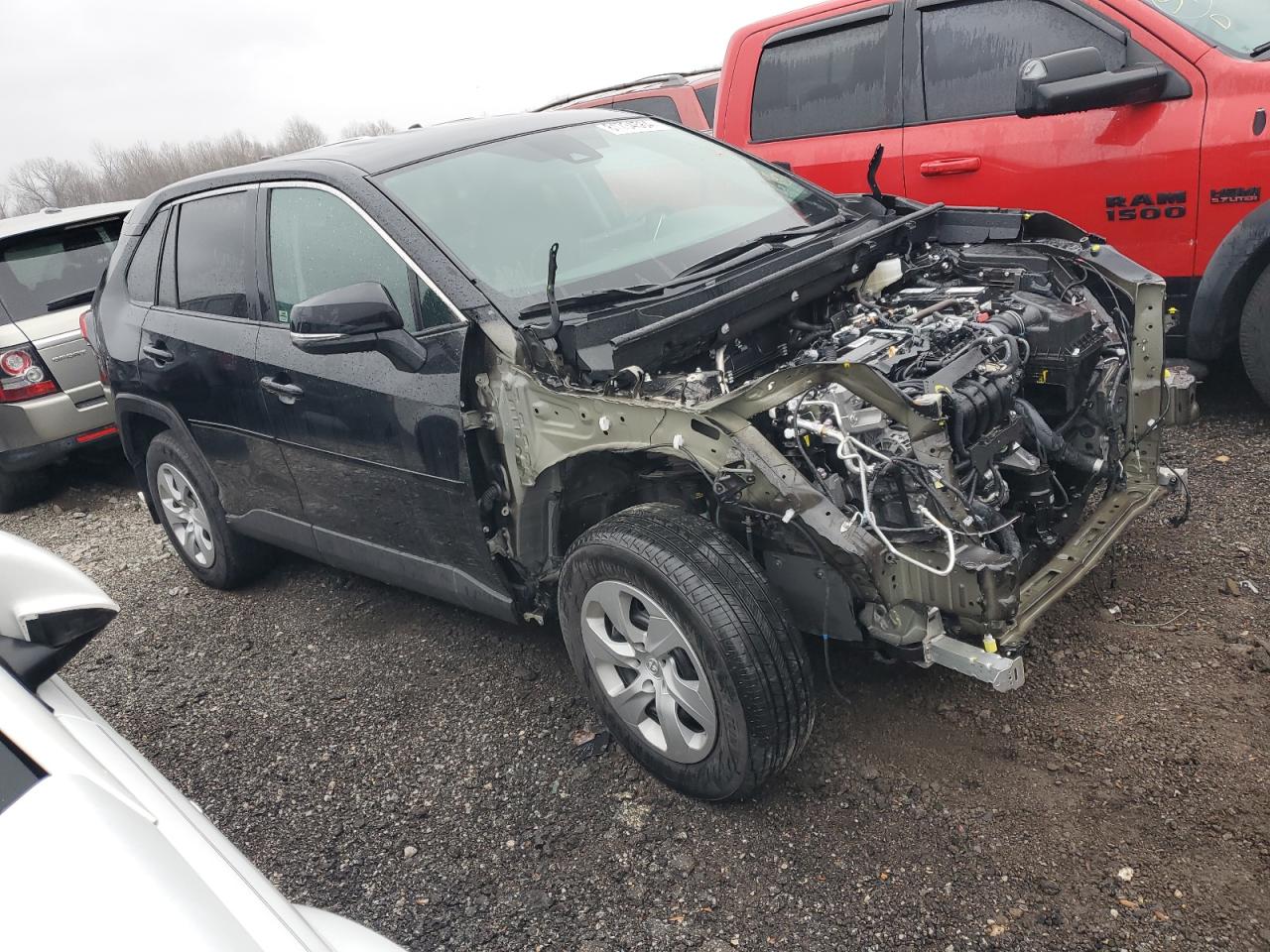 2024 Toyota RAV 4 VIN 2T3G1RFV7RW423105 Copart auction photo, front end damage thumbnail 4
