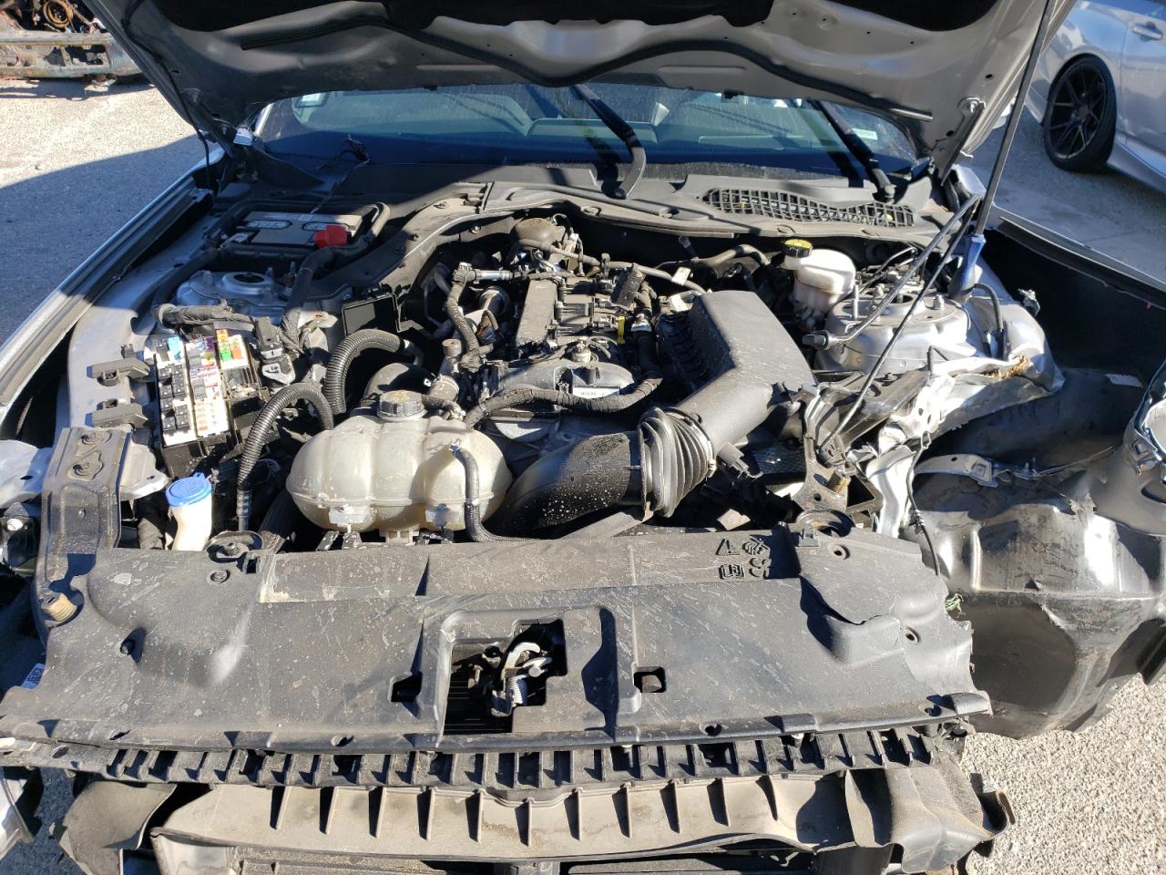 2022 Ford Mustang VIN 1FA6P8TH6N5100481 Copart auction photo, front end / rear end damage thumbnail 11