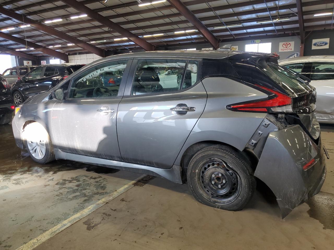 2024 Nissan Leaf VIN 1N4AZ1BV9RC555006 Copart auction photo, all over / vandalism damage thumbnail 2