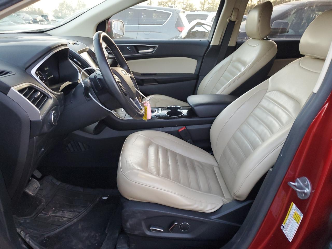 2015 Ford Edge VIN 2FMTK3J83FBC29952 Copart auction photo, rear end / minor dent/scratches damage thumbnail 7