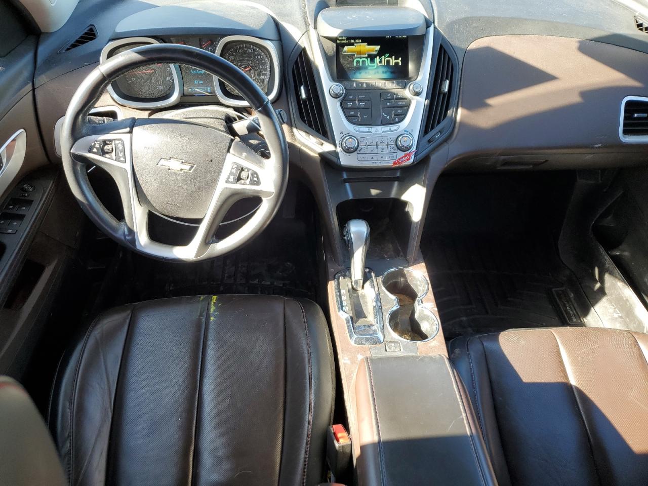 2015 Chevrolet Equinox VIN 2GNFLHE32F6384129 Copart auction photo, rear end / front end damage thumbnail 8