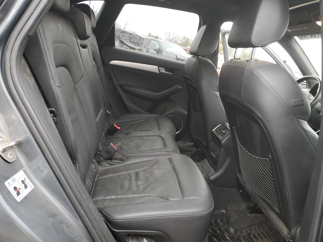 2014 Audi Q5 VIN WA1DMAFP3EA023929 Copart auction photo, front end / side damage thumbnail 11