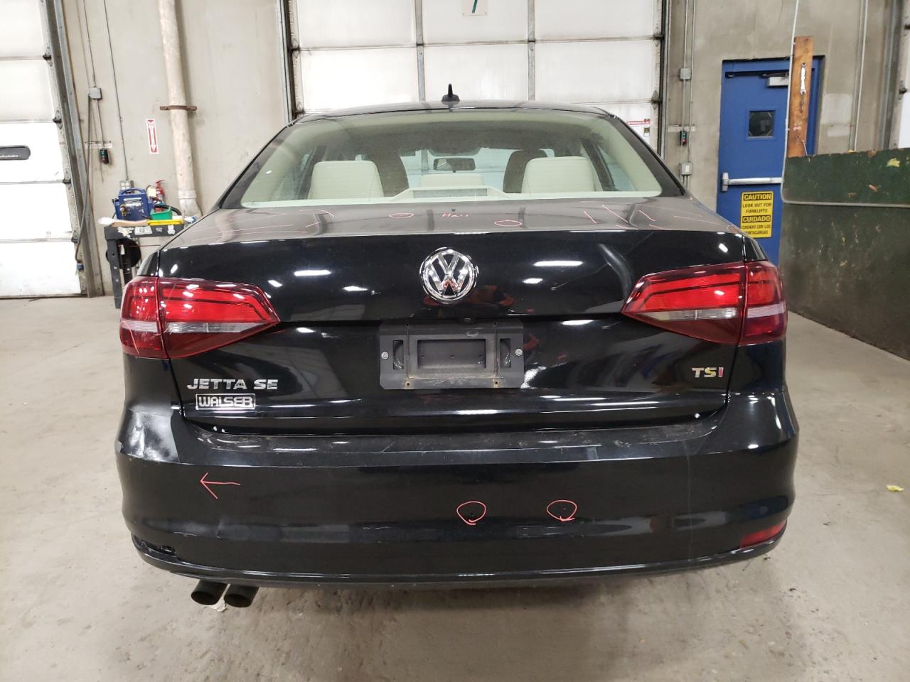2016 Volkswagen Jetta VIN 3VWD67AJ1GM396962 Copart auction photo, all over damage thumbnail 6