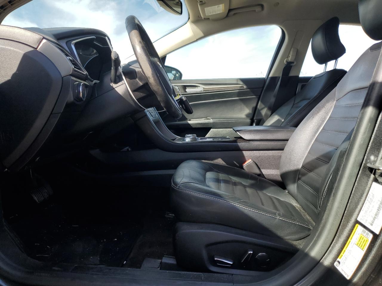 2017 Ford Fusion VIN 3FA6P0PU7HR306029 Copart auction photo, rear end damage thumbnail 7