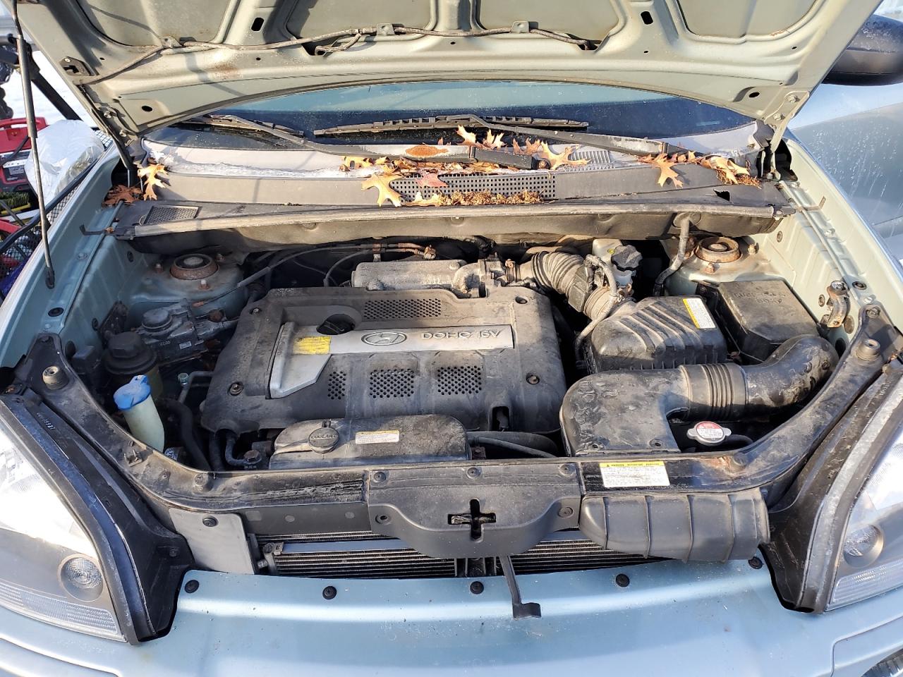 2006 Hyundai Tucson VIN KM8JM12B96U285873 Copart auction photo, mechanical / minor dent/scratches damage thumbnail 12