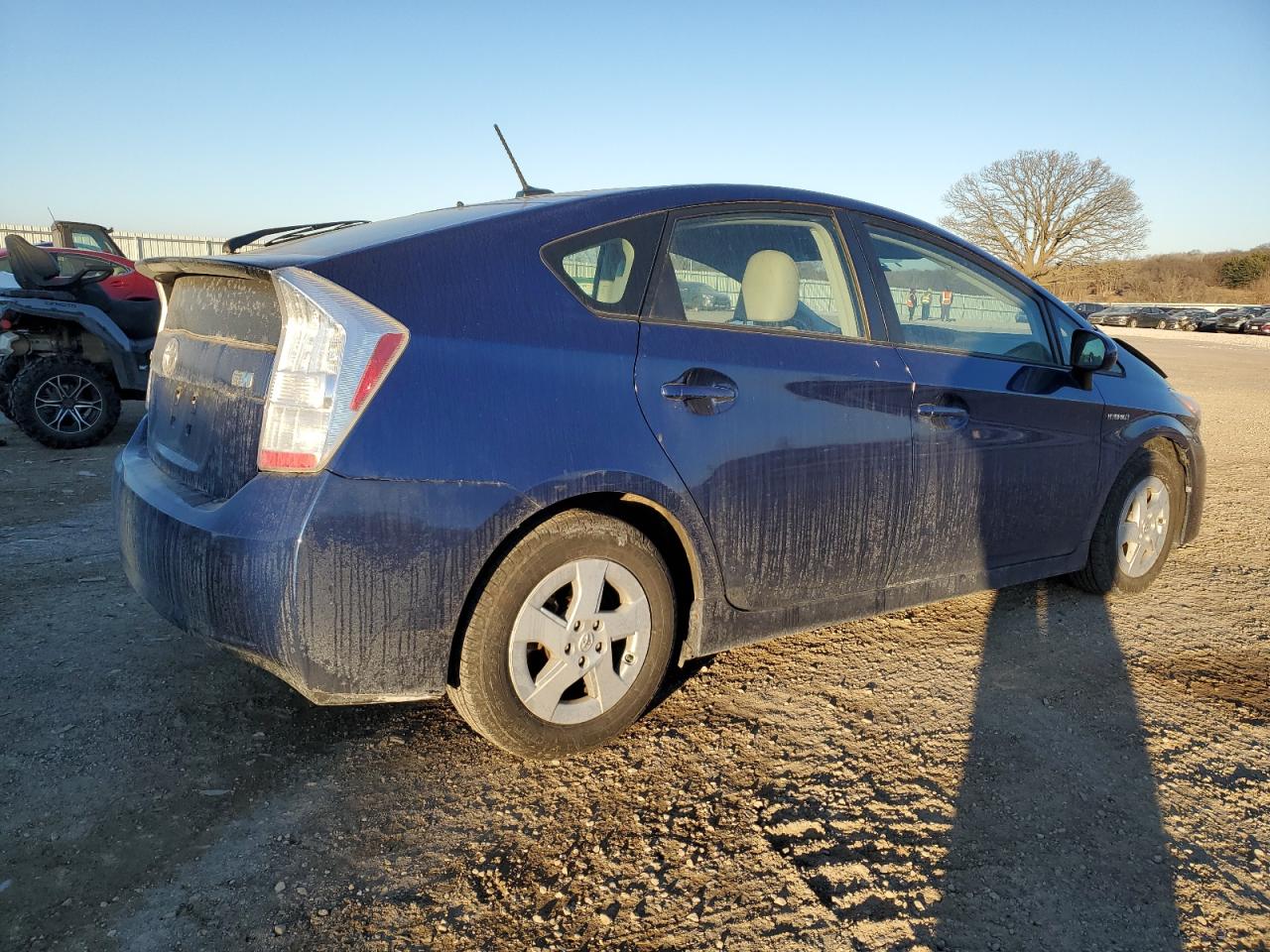 2011 Toyota Prius VIN JTDKN3DU2B0248620 Copart auction photo, front end damage thumbnail 3