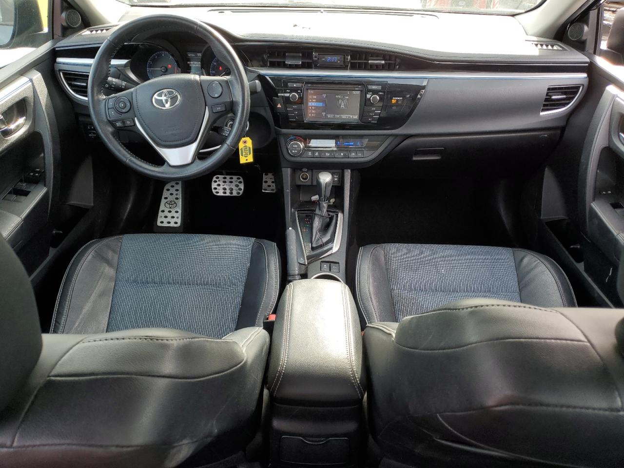 2014 Toyota Corolla VIN 2T1BURHE6EC007663 Copart auction photo, all over damage thumbnail 8