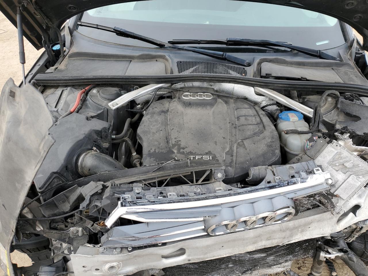 2017 Audi A4 VIN WAUENAF4XHN012076 Copart auction photo, all over damage thumbnail 12