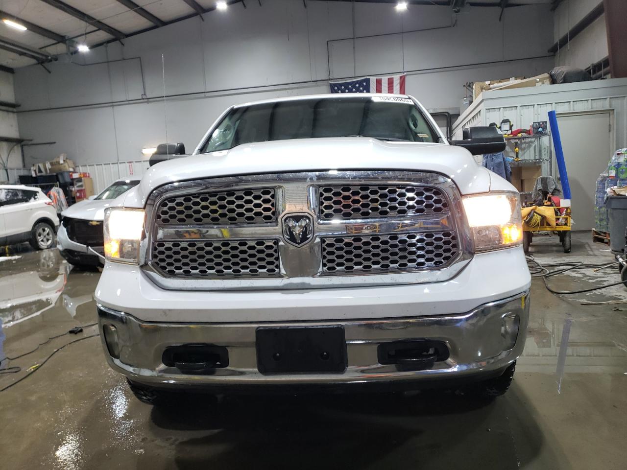 2014 RAM 1500 VIN 1C6RR7LT0ES350436 Copart auction photo, side damage thumbnail 5