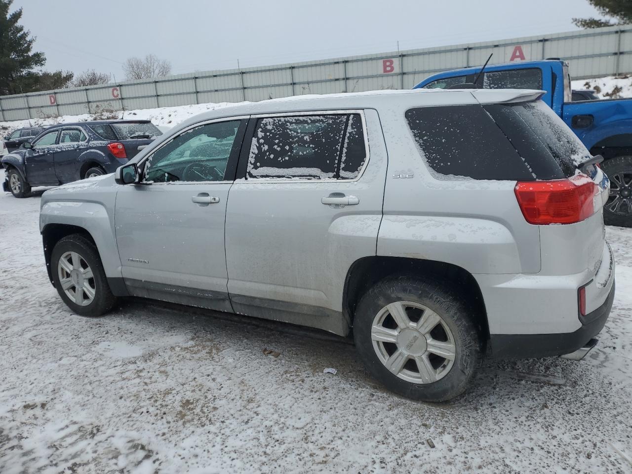 2016 GMC Terrain VIN 2GKALMEK9G6179772 Copart auction photo, front end damage thumbnail 2