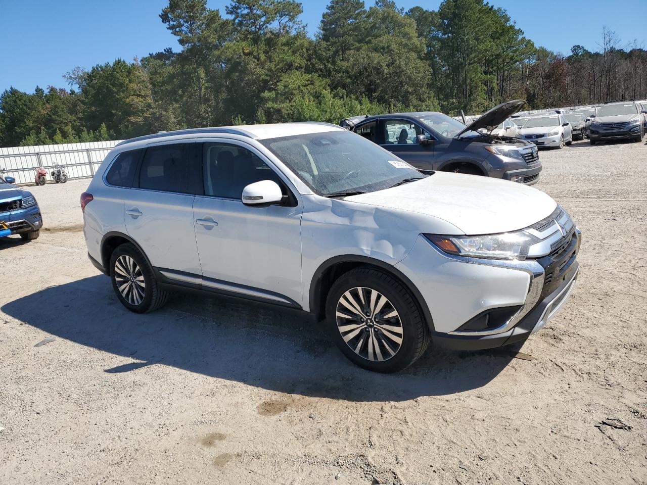 2020 Mitsubishi Outlander VIN JA4AD3A37LZ025314 Copart auction photo, all over damage thumbnail 4