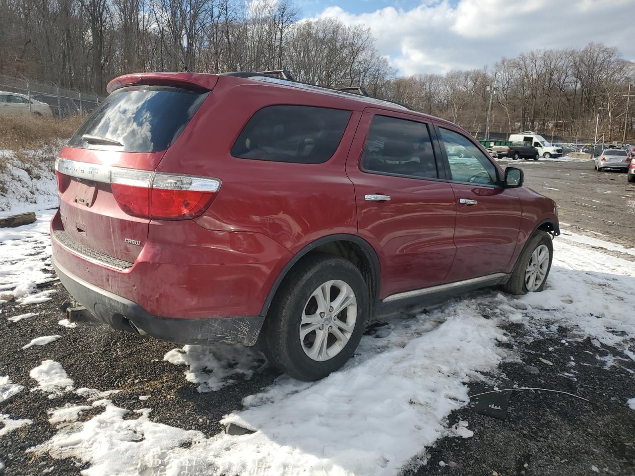 2013 Dodge Durango VIN 1C4RDJDG2DC693473 Copart auction photo, all over damage thumbnail 3