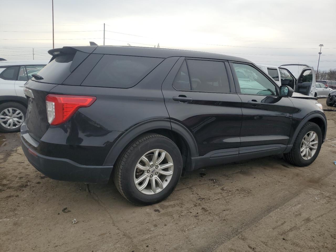 2021 Ford Explorer VIN 1FMSK7BHXMGA13894 Copart auction photo, front end damage thumbnail 3
