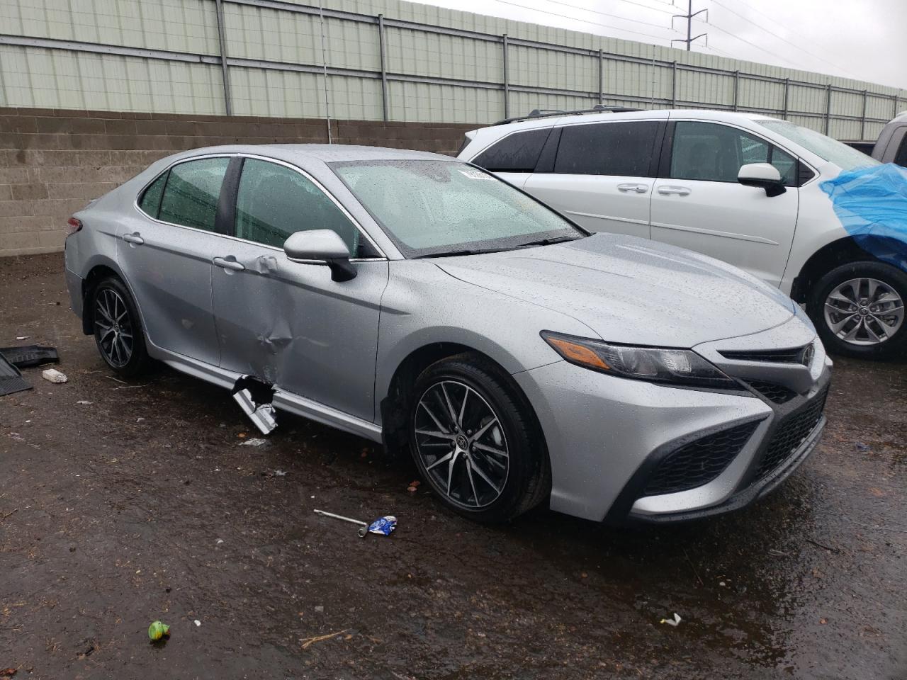 2024 Toyota Camry VIN 4T1G11AKXRU198685 Copart auction photo, side damage thumbnail 4