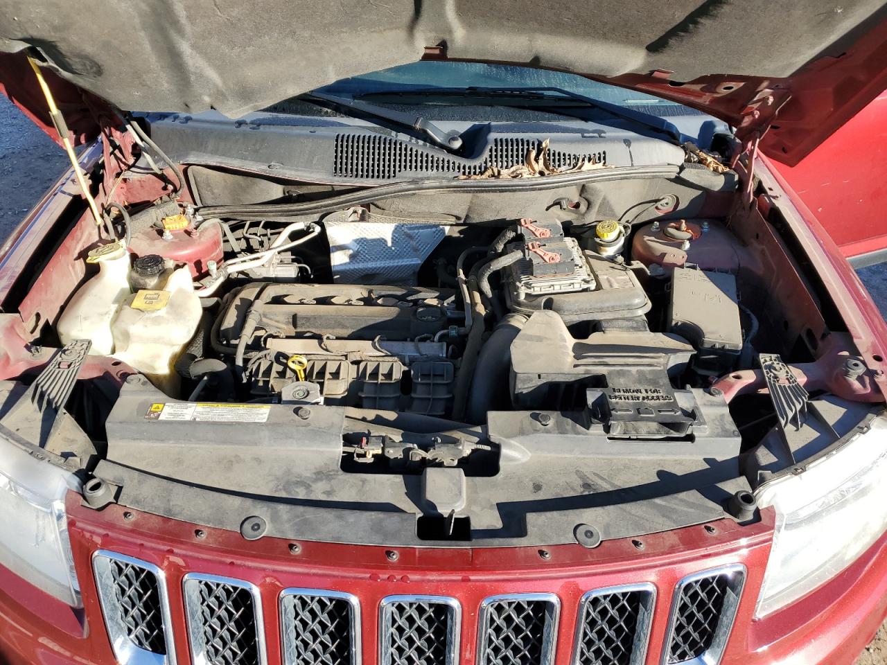 2012 Jeep Compass VIN 1C4NJCEA9CD571103 Copart auction photo, rear end damage thumbnail 12