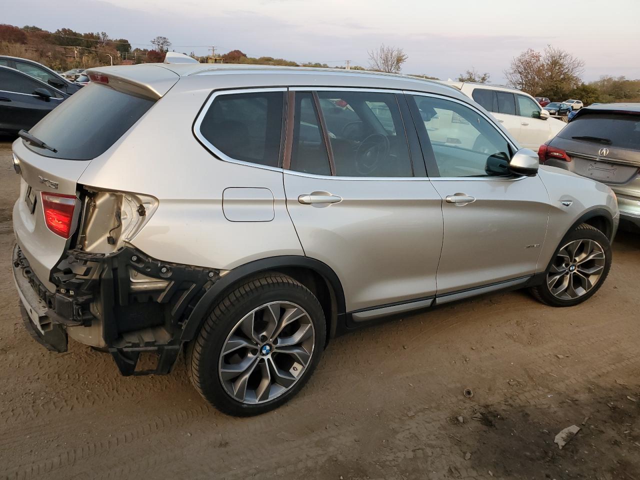 2015 BMW X3 VIN 5UXWX9C54F0D62750 Copart auction photo, rear end / minor dent/scratches damage thumbnail 3