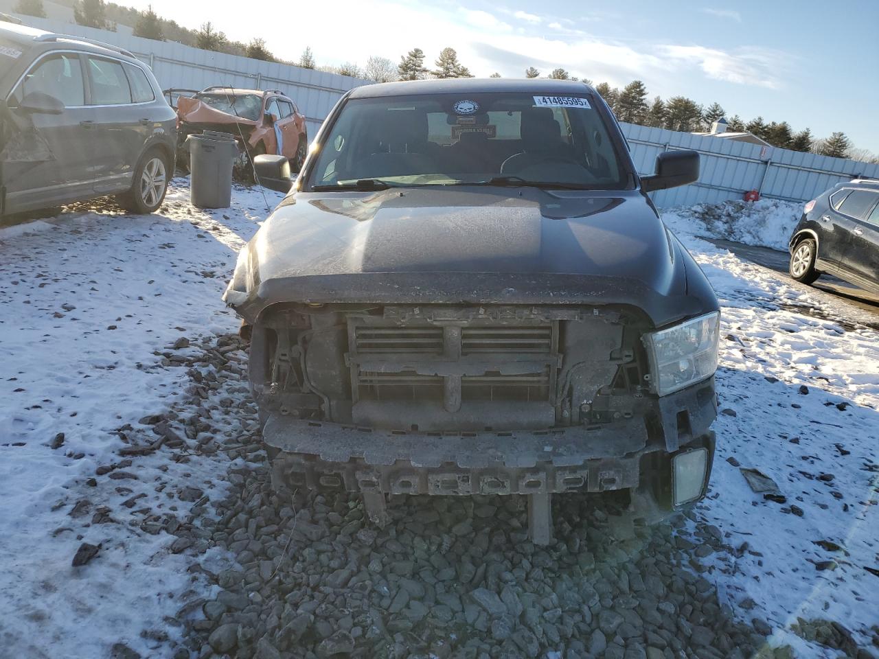 2019 RAM 1500 VIN 1C6RR7FT3KS508730 Copart auction photo, front end / undercarriage damage thumbnail 5