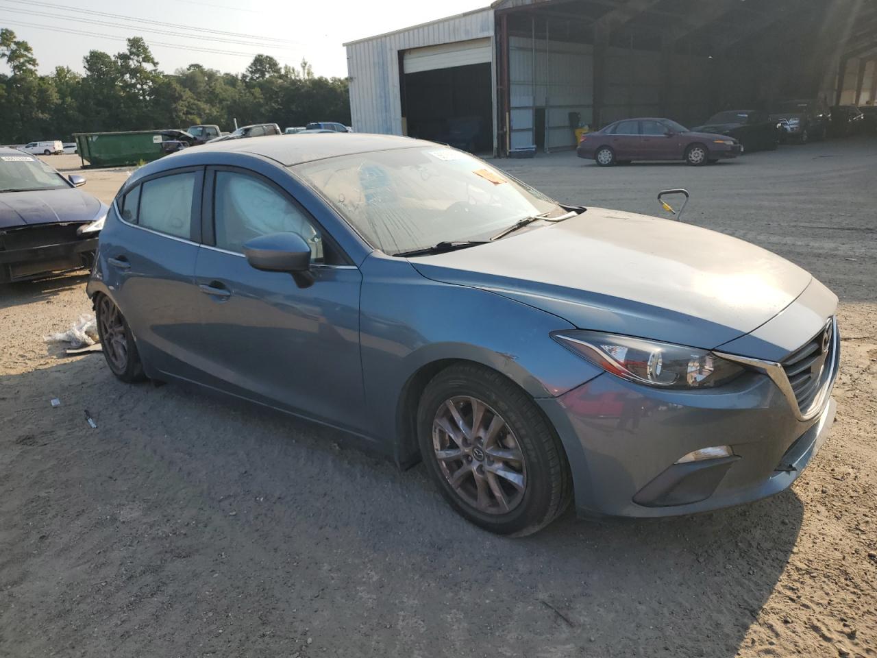 2016 Mazda 3 VIN 3MZBM1U7XGM269413 Copart auction photo, all over damage thumbnail 4