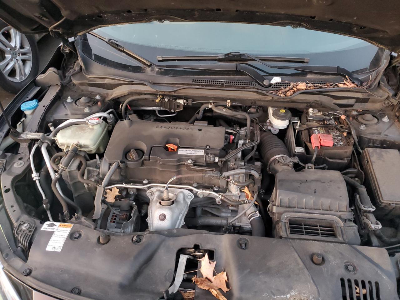 2017 Honda Civic VIN 19XFC2F79HE204607 Copart auction photo, rear end / side damage thumbnail 11