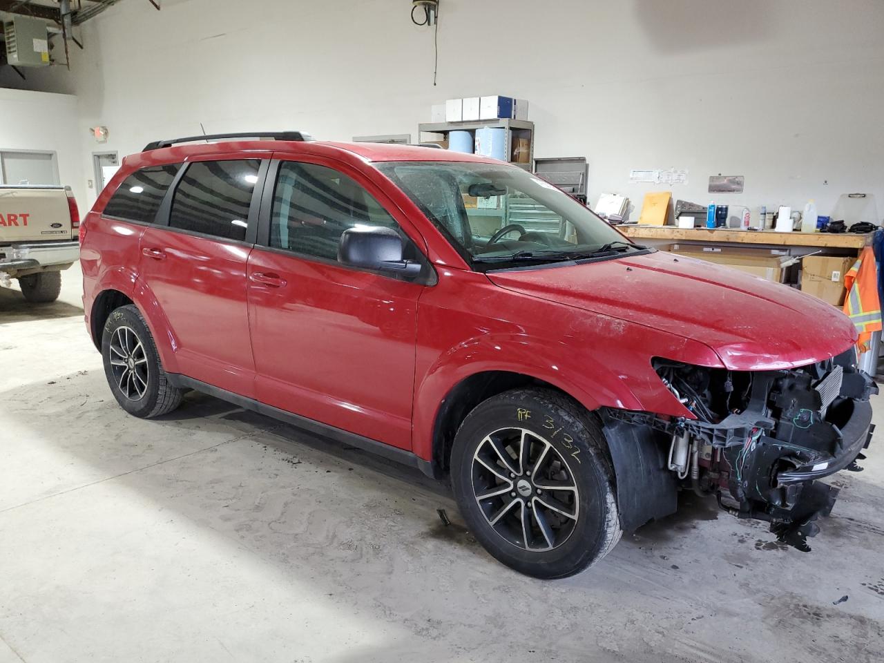 2018 Dodge Journey VIN 3C4PDCAB5JT167091 Copart auction photo, front end damage thumbnail 4