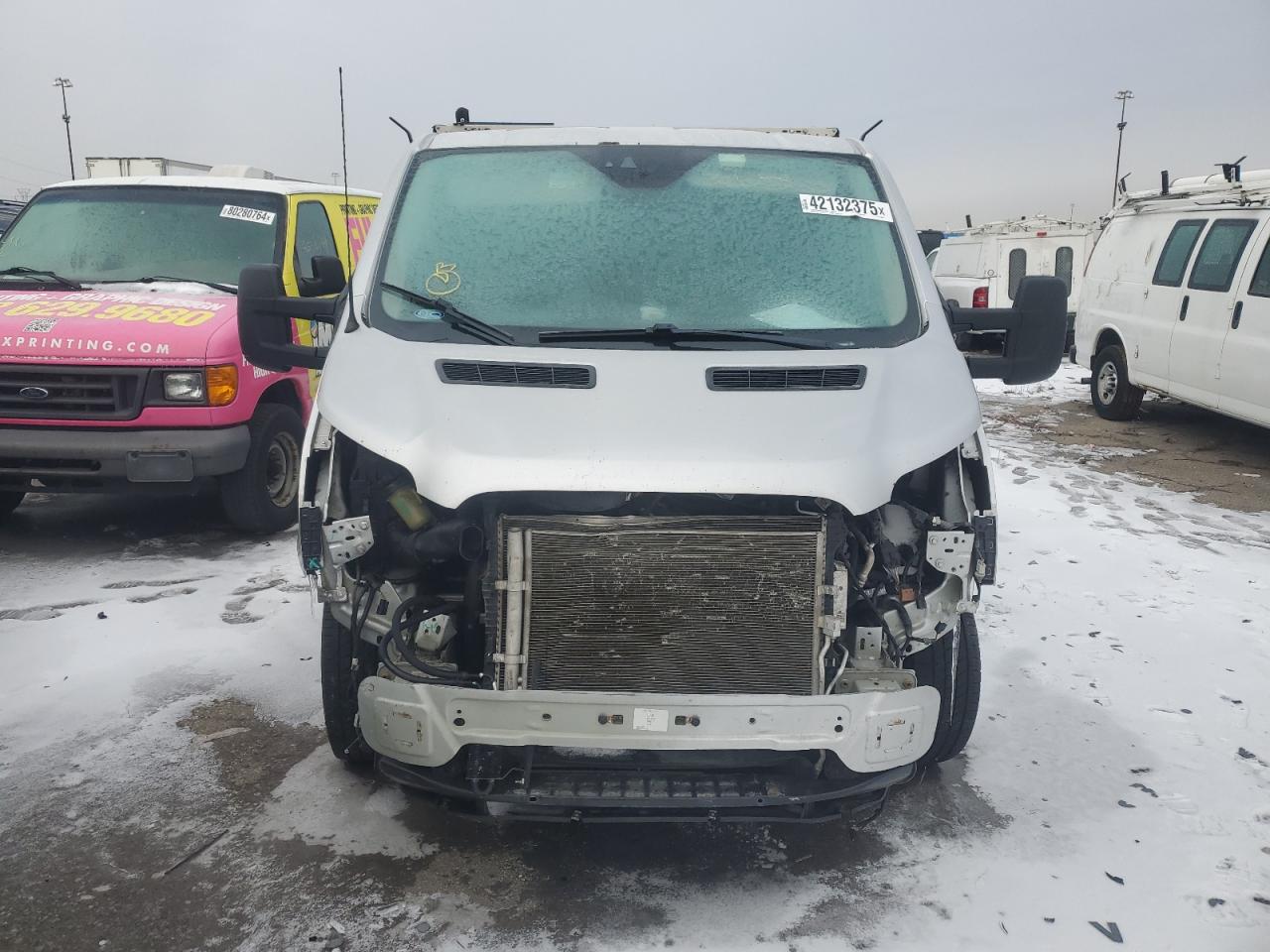 2016 Ford Transit VIN 1FTYR1ZG8GKB02451 Copart auction photo, front end damage thumbnail 5