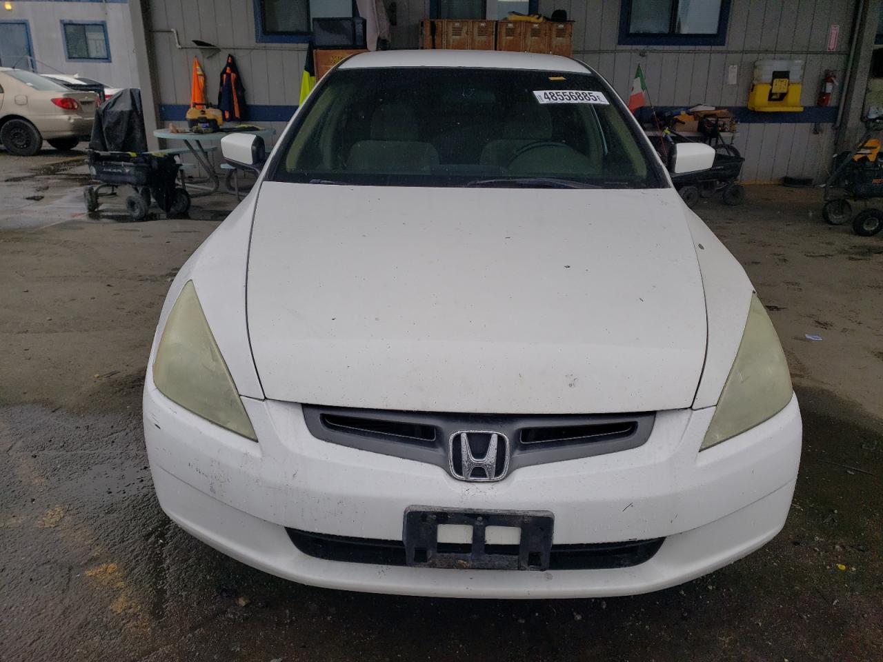 2004 Honda Accord VIN 1HGCM56384A037928 Copart auction photo, side / front end damage thumbnail 5