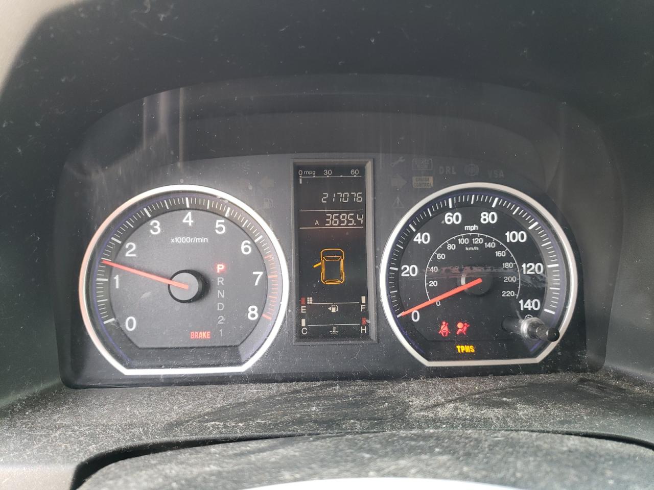 2009 Honda CR-V VIN 5J6RE38339L014781 Copart auction photo, front end / rear end damage thumbnail 9