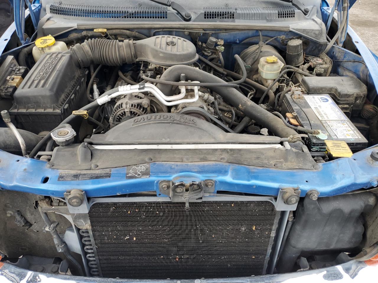 1999 Dodge Dakota VIN 1B7GG22Y7XS166815 Copart auction photo, mechanical / rear end damage thumbnail 11
