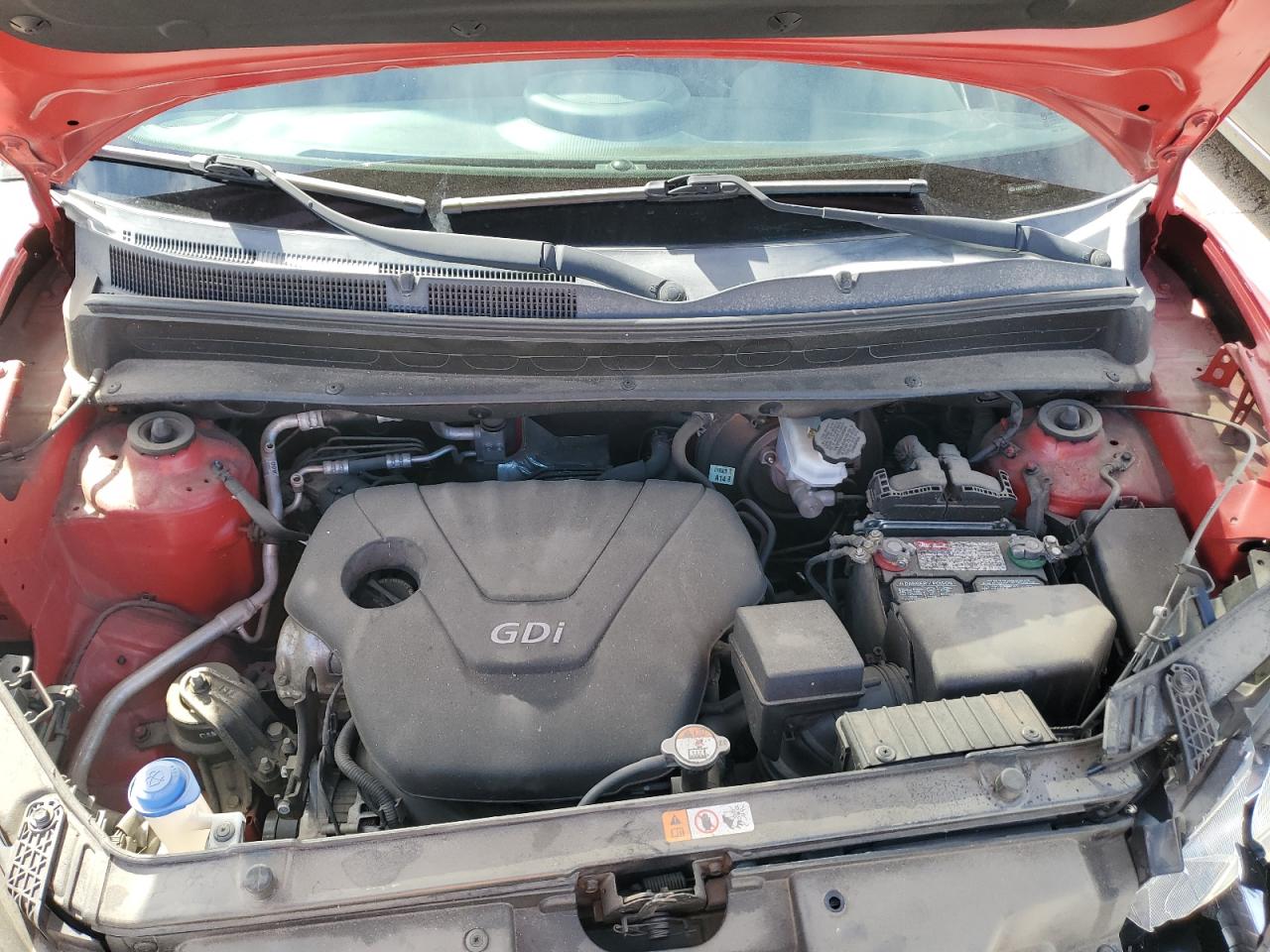 2013 KIA Soul VIN KNDJT2A50D7593101 Copart auction photo, front end damage thumbnail 11