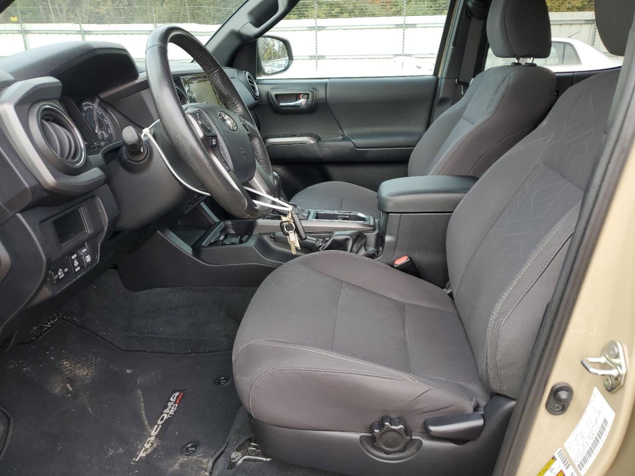 2017 Toyota Tacoma VIN 3TMAZ5CN8HM028457 Copart auction photo, rear end damage thumbnail 7